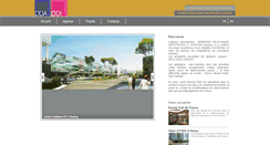 Desktop Screenshot of derbesse-delplanque-architectes.com